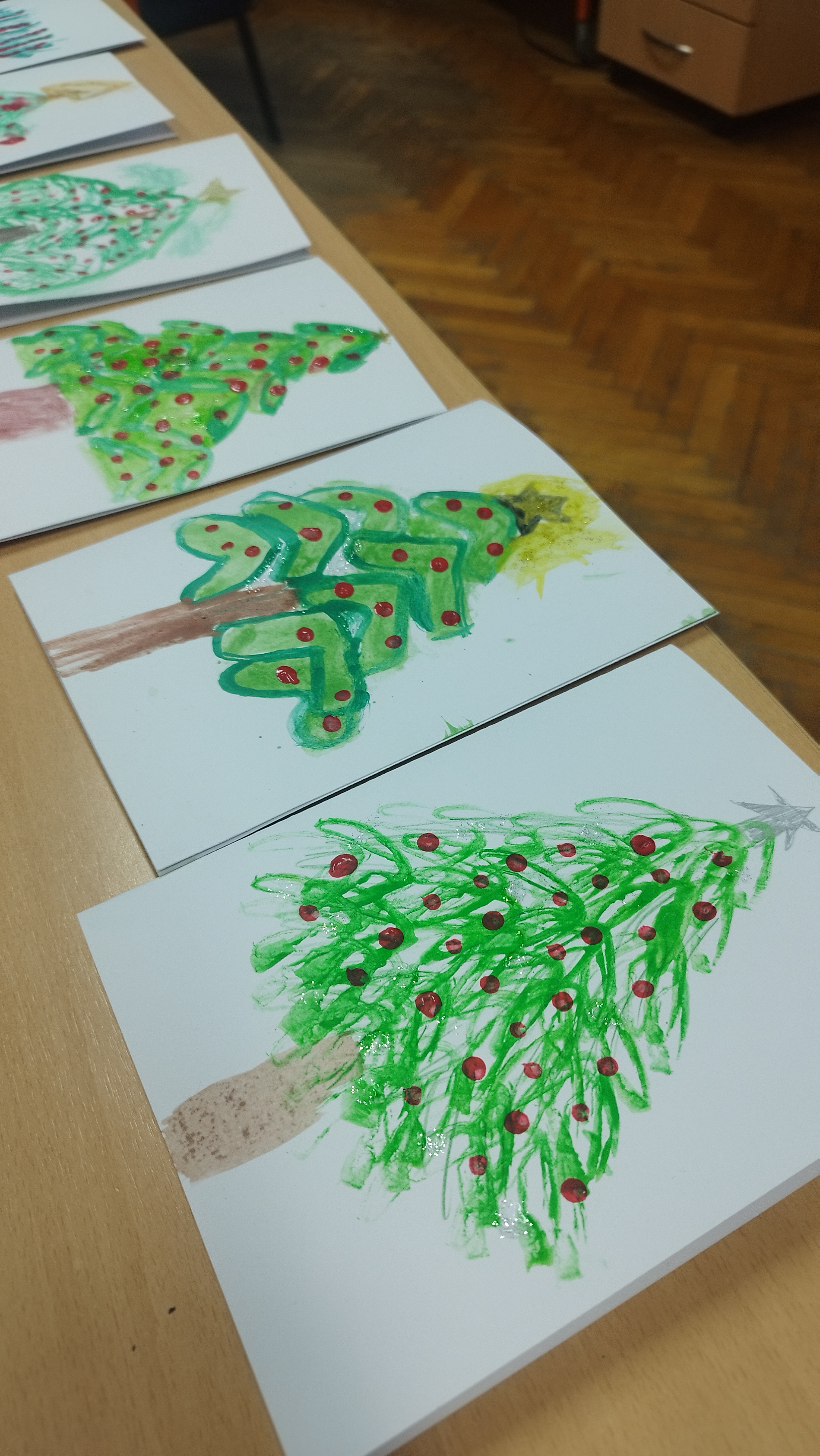 Radionica izrade božićnih čestitki inspirirana arhivskim gradivom