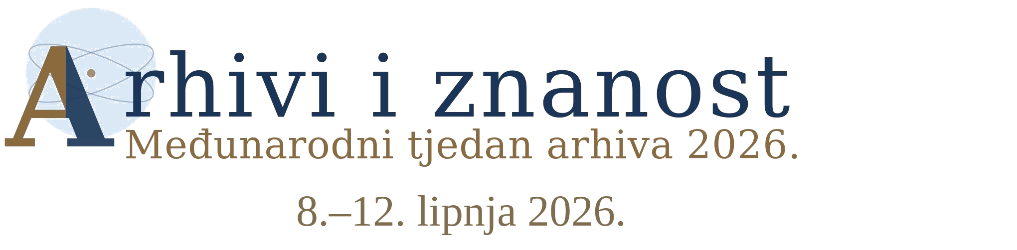 Programska knjižica Međunarodnog tjedna arhiva 2026.